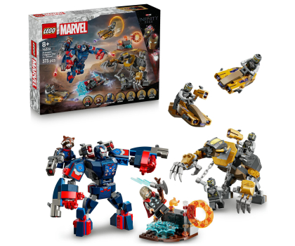 Klocki LEGO® LEGO Marvel Avengers: Koniec gry Thor kontra Chitauri 76322